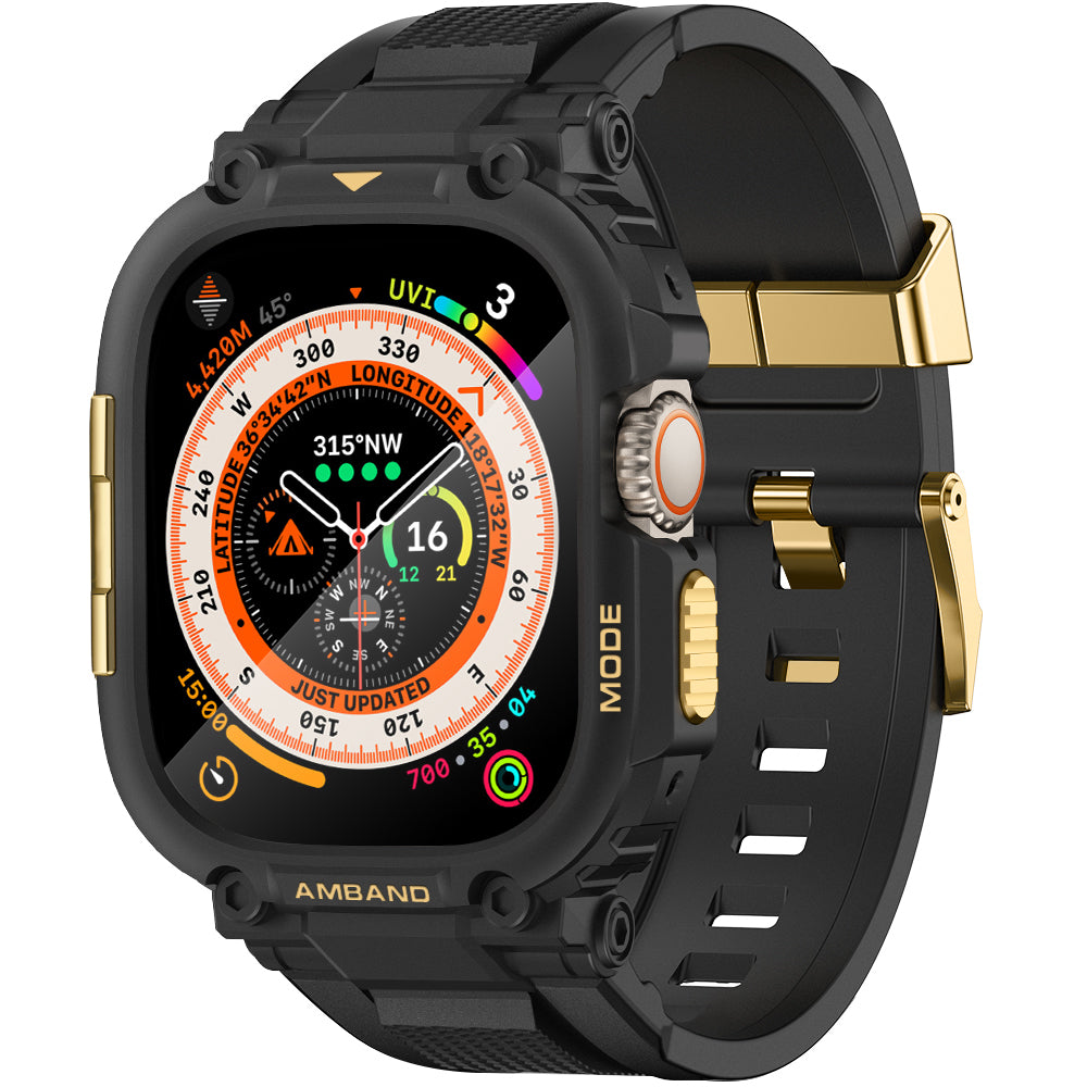 M1 Sport Series Apple Watch Case with Band 窶� Ambandﾂｮ