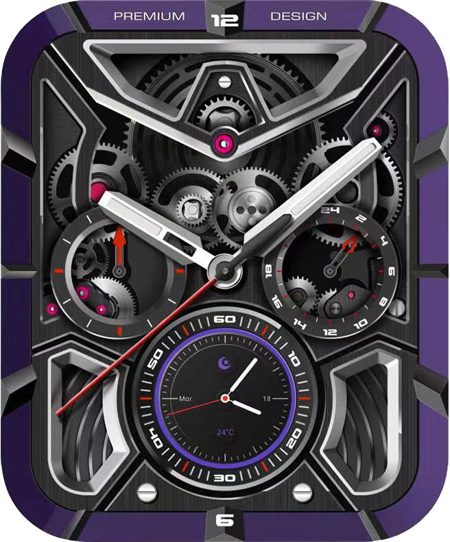 Richard mille shop watch face