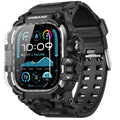 amBand M3 Rugged Sport Case Band for Apple Watch - Black