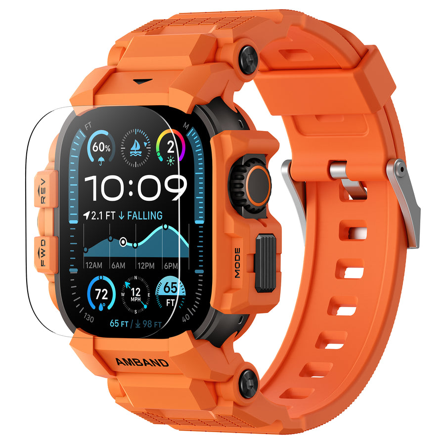 amBand M4 Rugged Sport Case Band for Apple Watch Ultra 49mm