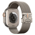 amBand Milanese Loop Band for Apple Watch - Silver