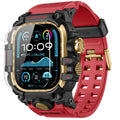 amBand M3 Rugged Sport Case Band for Apple Watch - Red