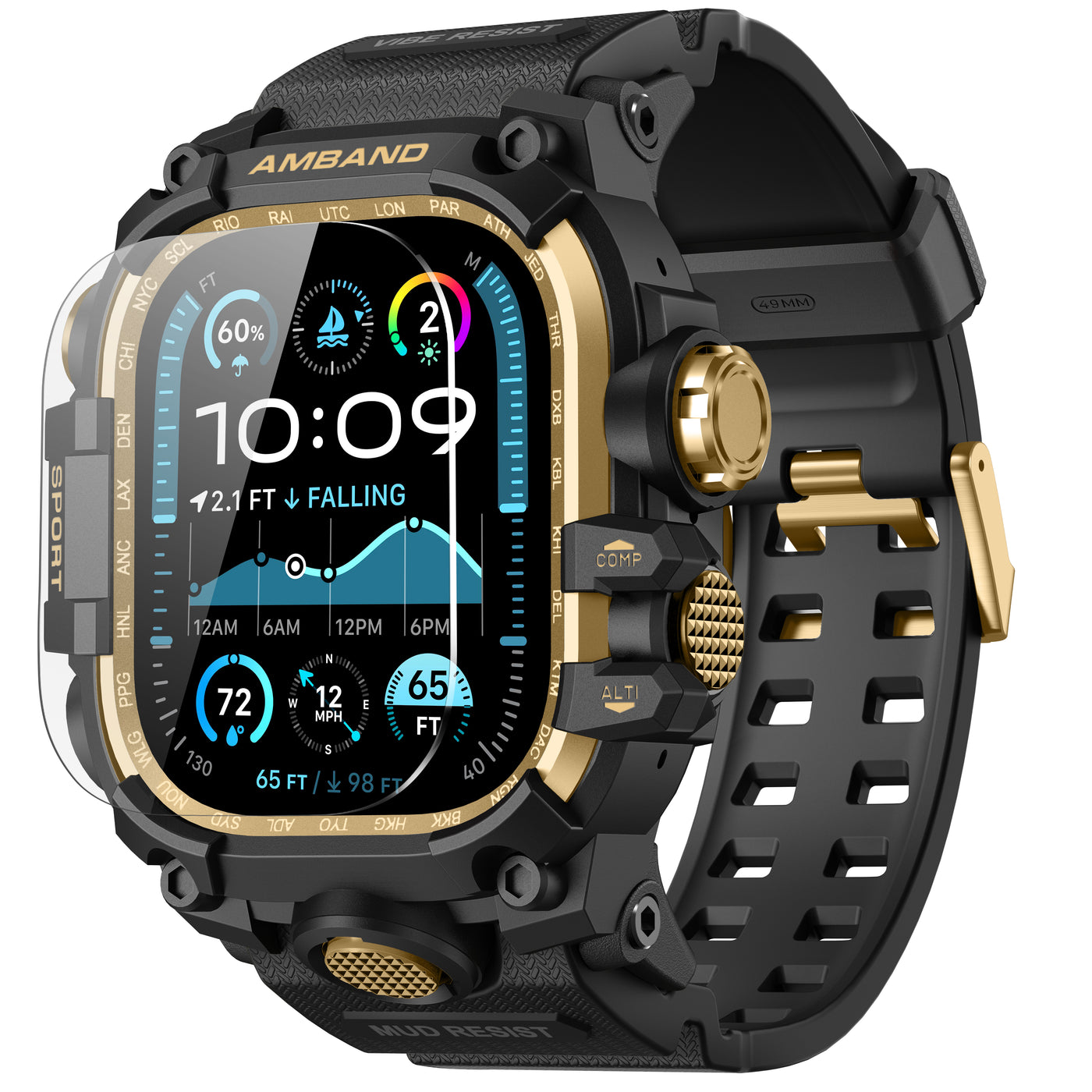 Apple Watch Case with Band M3 Series – Amband® - Main Image