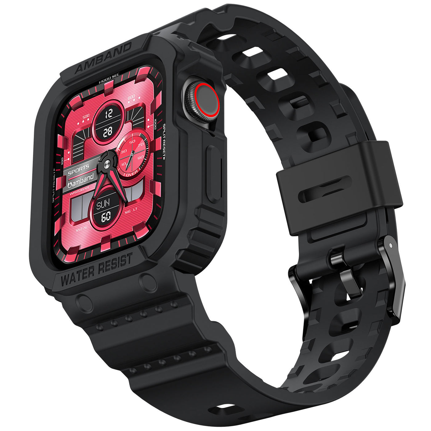 Moving Fortress - Sport+ Series Full TPU Watch Band Designed for
