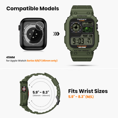 Moving Fortress - Sport Series Apple Watch Band