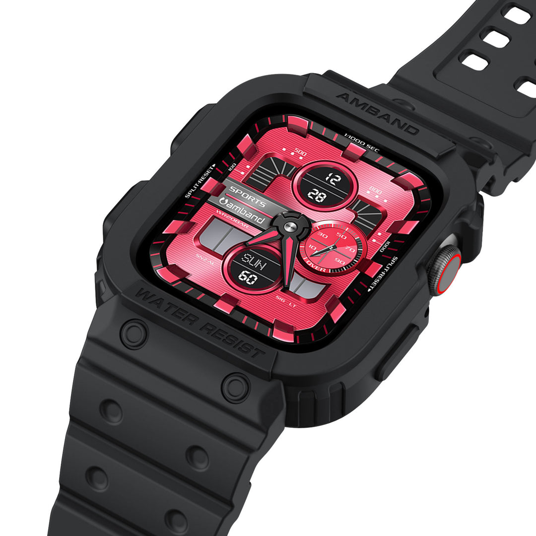 amband ステンレスケースバンド　44mm Amazon.co.jp: 【2022改良モデル】 コンパチブル for Apple