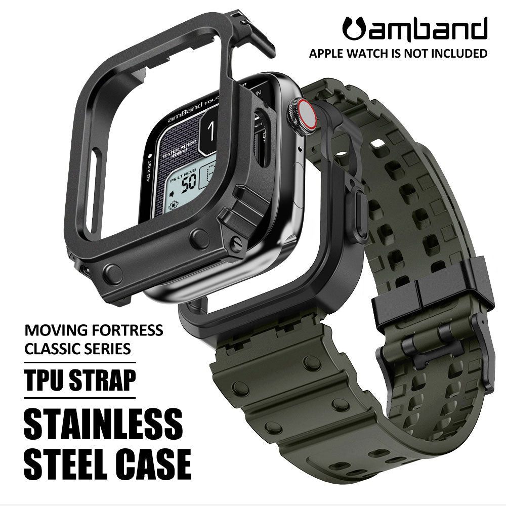 Moving Fortress - Classic Series Apple Watch Band – Amband® Moving Fortress - Classic Series Apple Watch Band – Amband®