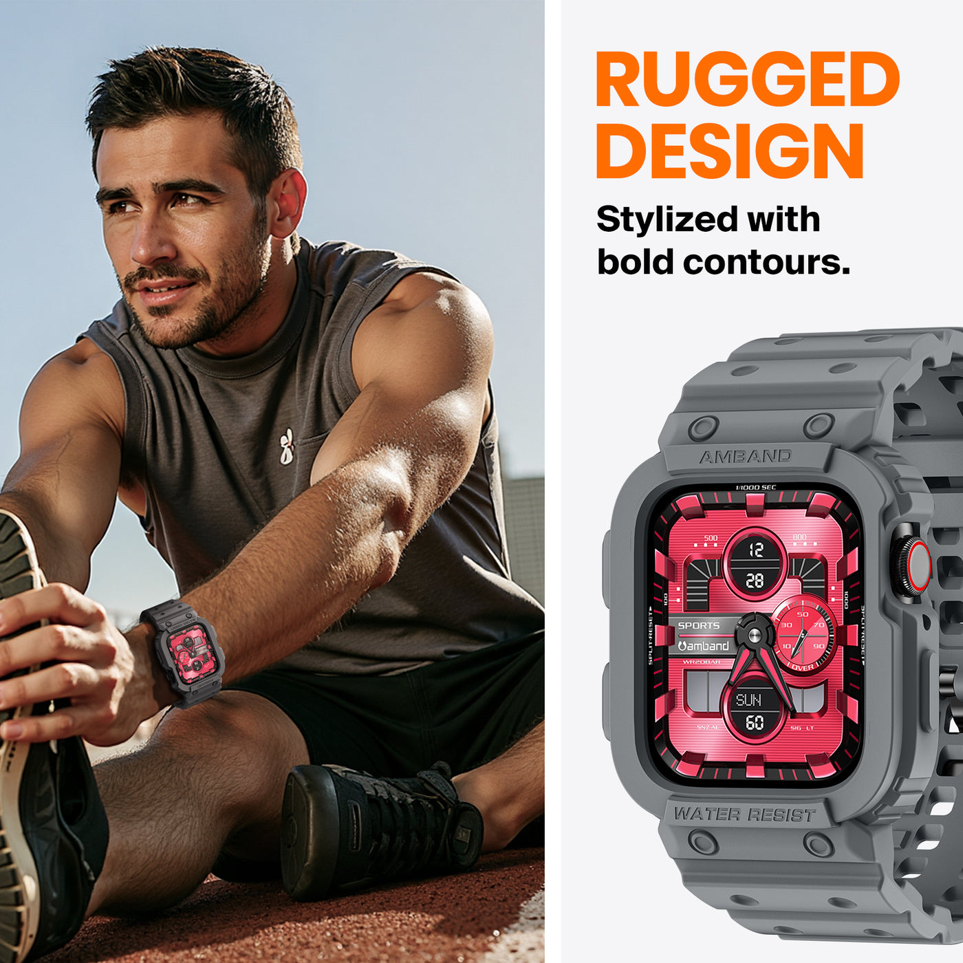 Moving Fortress - Sport Series Apple Watch Band