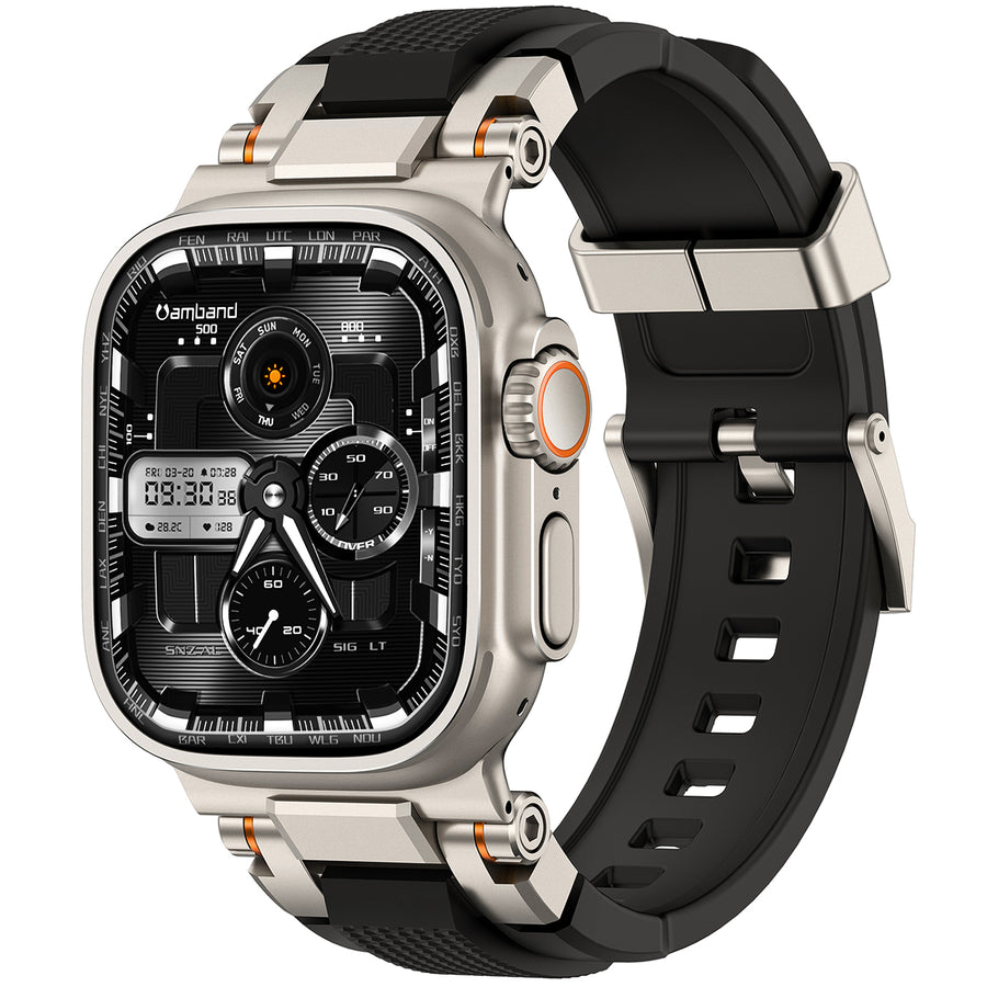 amBand M1S Rugged Sport Band for Apple Watch Ultra 49mm