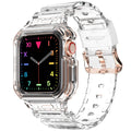 amBand E1 Clear Apple Watch Case with Band - Crystal  Clear