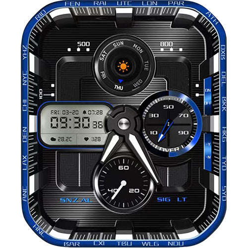 FREE Apple Watch Face Ultra light Version JPG File