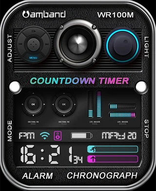 MF Pro Apple Watch face